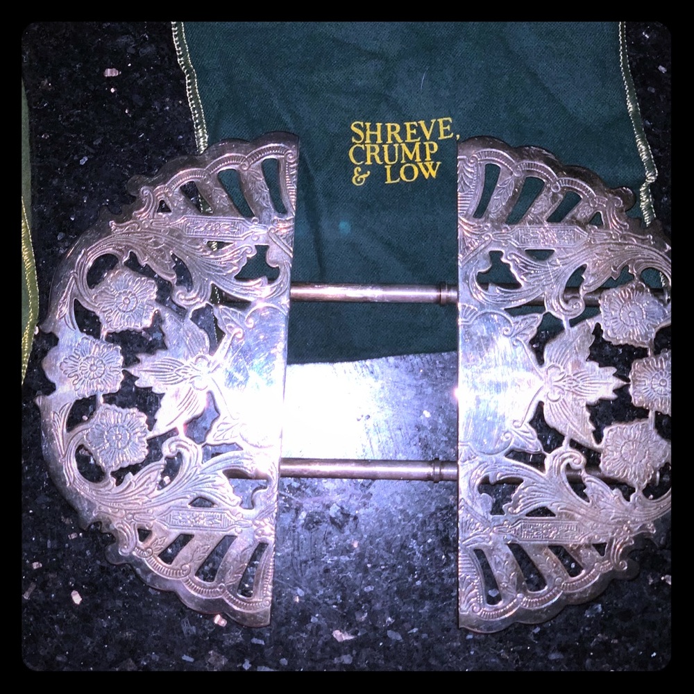 Shreve Crump & Low sterling silver serve WALLACE